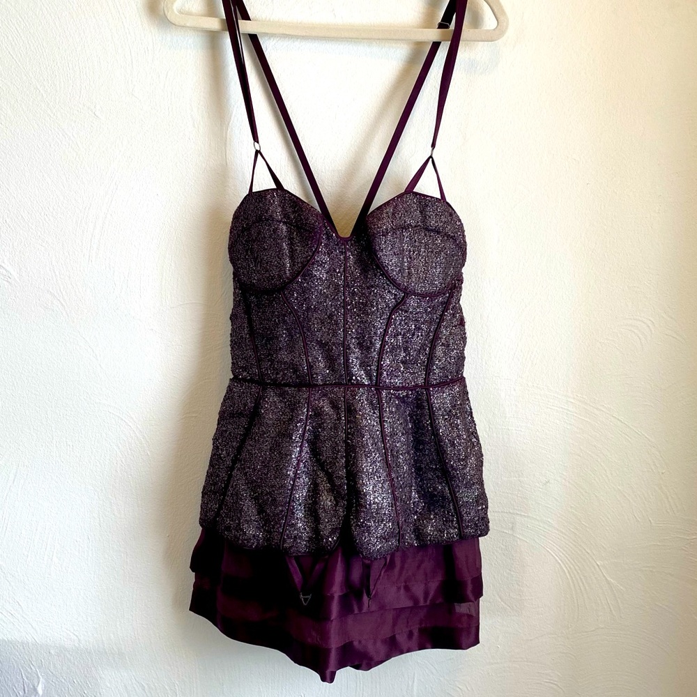 Proenza Schouler Shimmery Bustier Top - Size XS